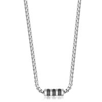Collana Sagapo Uomo in Acciaio SRP76